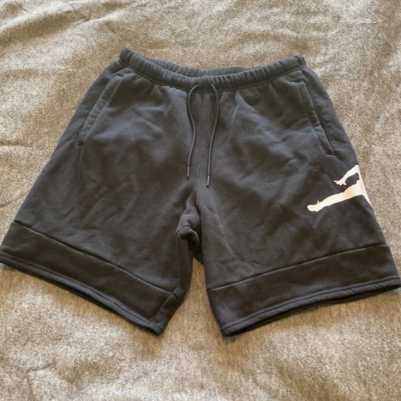 Jordan Other - Air Jordan Black Drawstring Sweat Shorts